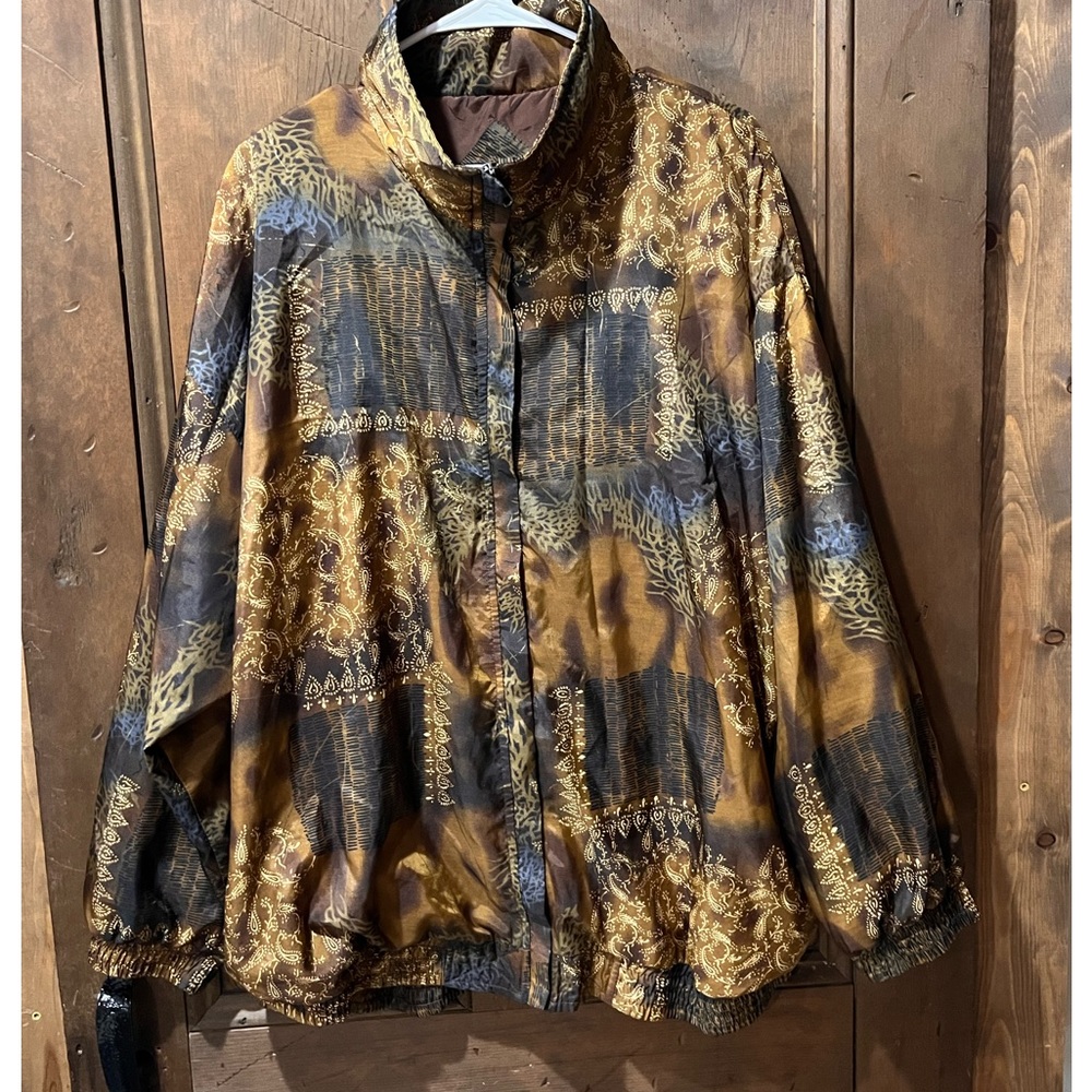 CAROLINA BAY SILKY FULL ZIP LIGHTWEIGHT PLUS JACKET